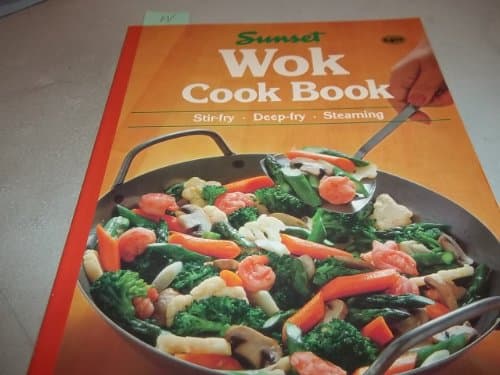 Book cover for Wok Cook Book by Editors of Sunset Books