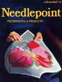 Book cover for Sunset Book Needlepoint: Techniques & Projects by Editors of Sunset Books
