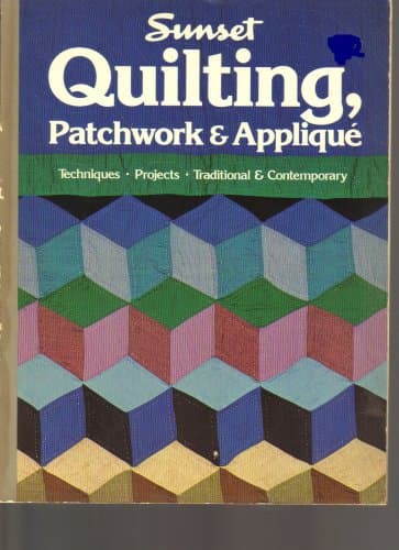 Book cover for Quilting, Patchwork & Applique by Christine Barnes