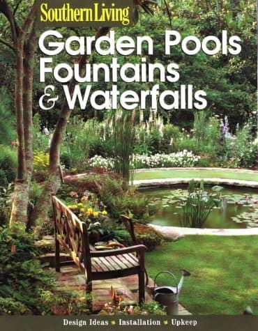 Book cover for Garden Pools Fountains & Waterfalls by Southern Living