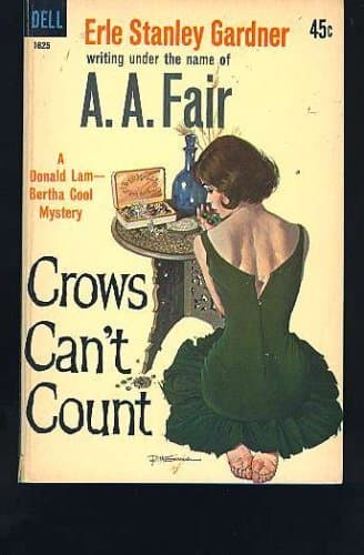 Book cover for Crows Can't Count by Gardner, Erle Stanley