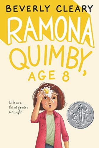 Book cover for Ramona Quimby, Age 8 by Cleary, Beverly