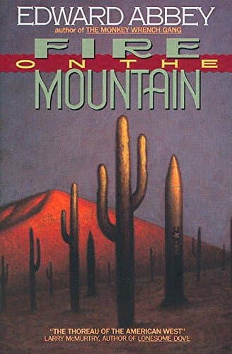 Book cover for Fire on the Mountain by Abbey, Edward