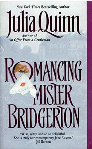 Book cover for Romancing Mister Bridgerton (Bridgerton Series, Book 4) by Quinn, Julia