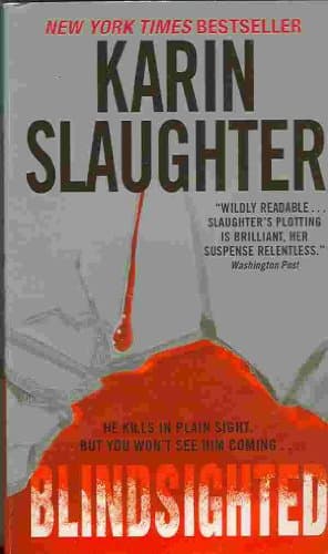 Book cover for Blindsighted by Slaughter, Karin