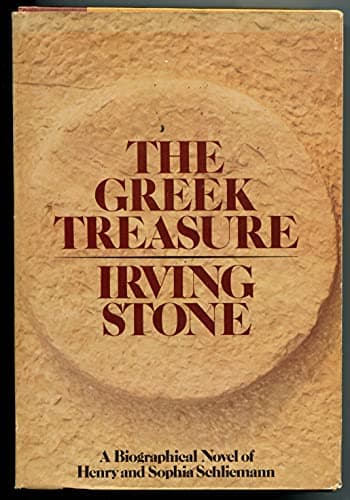 Book cover for The Greek Treasure by Stone, Irving