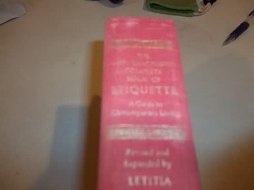 Book cover for The Amy Vanderbilt Complete Book of Etiquette by Vanderbilt, Amy