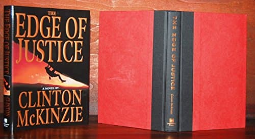 Book cover for The Edge of Justice by McKinzie, Clinton