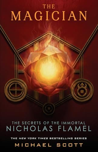 Book cover for The Magician (The Secrets of the Immortal Nicholas Flamel) by Scott, Michael