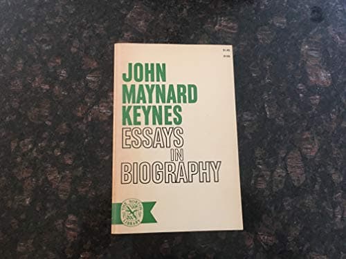 Book cover for Essays in Biography by Keynes, J. M.