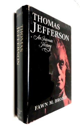 Book cover for Thomas Jefferson: An Intimate History by Brodie, Fawn McKay