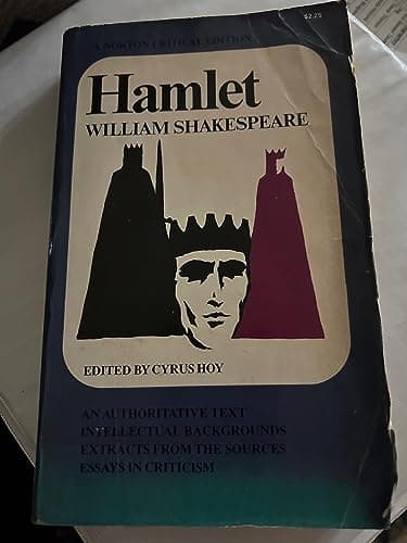 Book cover for Hamlet by William Shakespeare