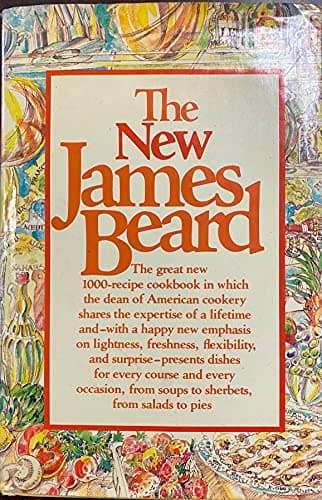 Book cover for The New James Beard by Beard, James