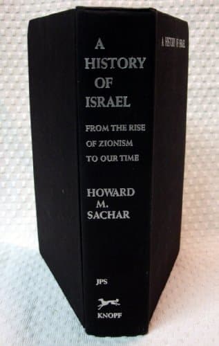 Book cover for A history of Israel: From the rise of Zionism to our time by Sacher, Howard M.
