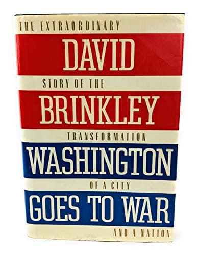 Book cover for Washington Goes to War by Brinkley, David