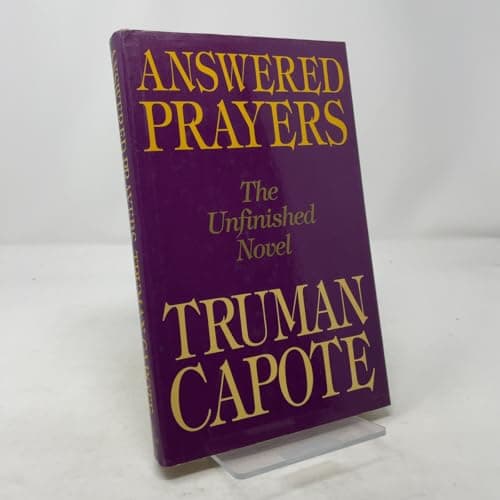 Book cover for Answered Prayers: The Unfinished Novel by Truman Capote