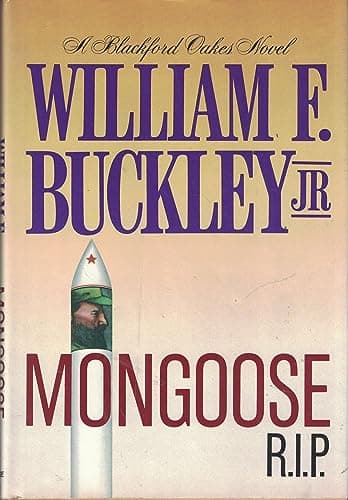 Book cover for Mongoose, R.I.P. by Buckley Jr., William F.