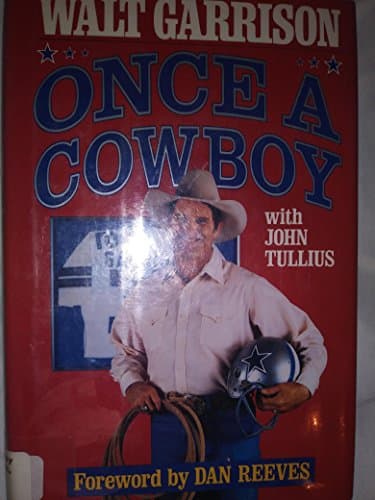 Book cover for Once a Cowboy by Garrison, Walt