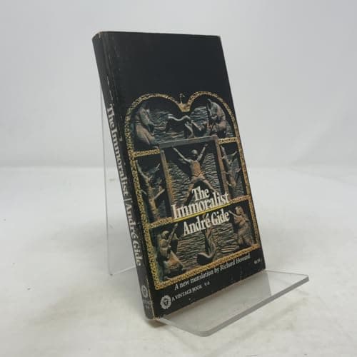 Book cover for The Immoralist by André Gide