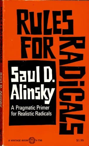 Book cover for Rules for Radicals: A Pragmatic Primer for Realistic Radicals by Saul D. Alinsky