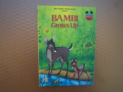 Book cover for Bambi Grows Up (Disney's Wonderful World of Reading) by walt disney