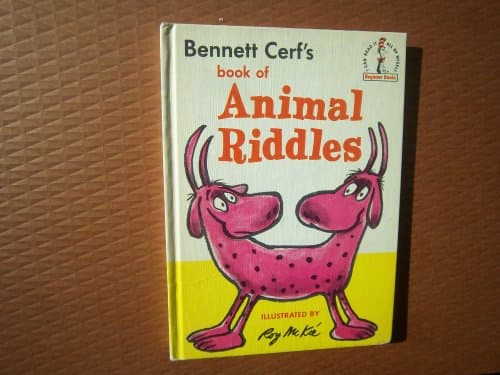 Book cover for Bennett Cerf's Book of Animal Riddles by Cerf, Bennett