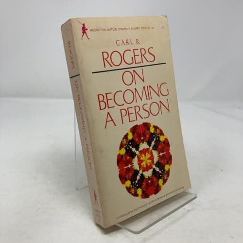 Book cover for On Becoming a Person: A Therapist's View of Psychotherapy by Rogers, Carl Ransom