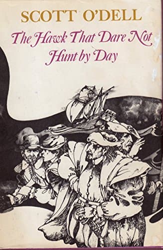 Book cover for The Hawk That Dare Not Hunt by Day by O'Dell, Scott