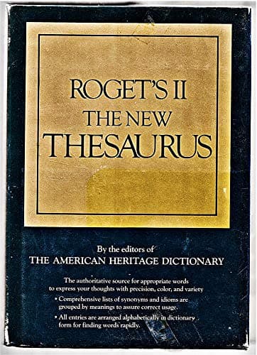 Book cover for Roget's II Thesaurus: Thumb Index by Masters, Robert