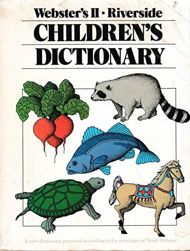 Book cover for Webster's Ii-Riverside Children's Dictionary by Robert W. Harris