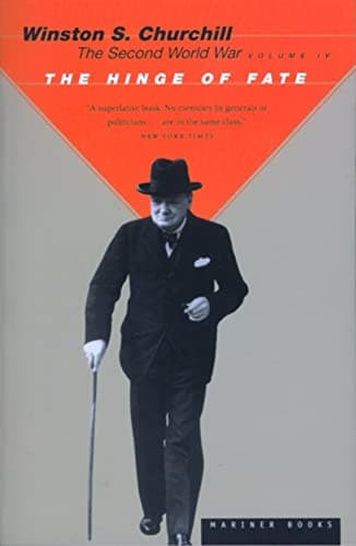 Book cover for The Hinge Of Fate (The Second World War) by Churchill, Winston S.