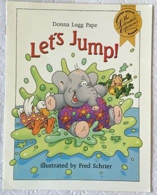Book cover for Let's Jump! by Houghton Mifflin Company