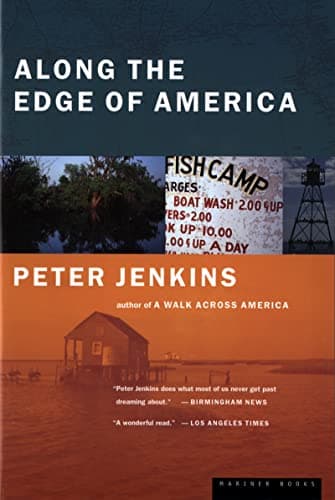 Book cover for Along The Edge Of America by Jenkins, Peter