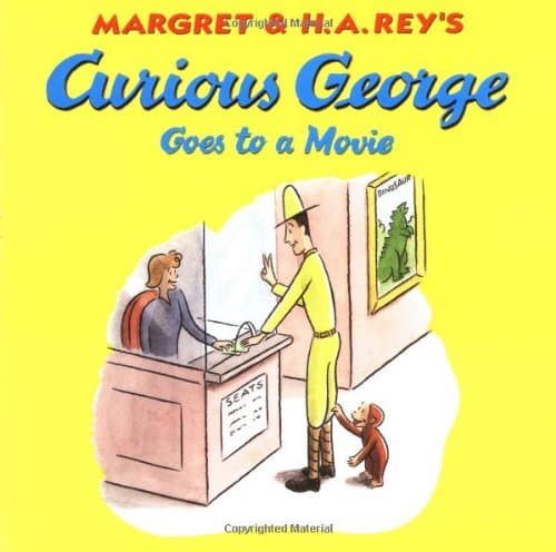 Book cover for Curious George Goes to a Movie by Rey, H. A.