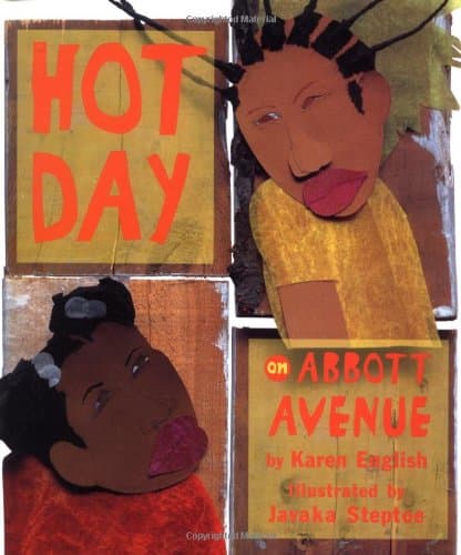 Book cover for Hot Day on Abbott Avenue by English, Karen
