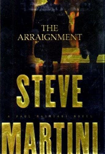 Book cover for The Arraignment by Martini, Steve