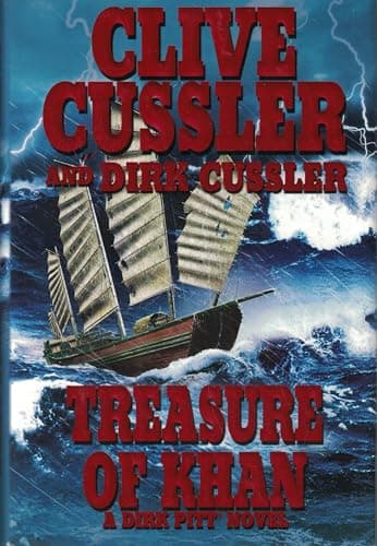 Book cover for Treasure of Khan (Dirk Pitt Adventure) by Cussler, Clive