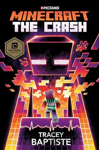 Book cover for Minecraft: The Crash: An Official Minecraft Novel by Baptiste, Tracey