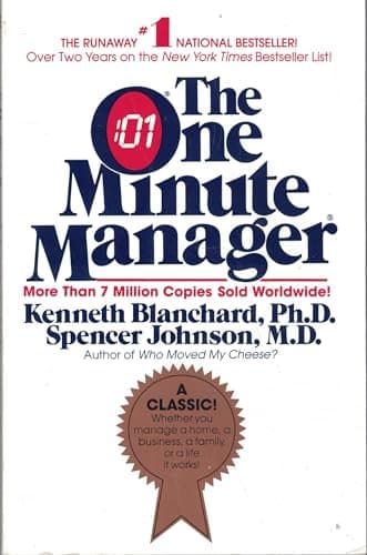 Book cover for The One Minute Manager by Kenneth  Blanchard