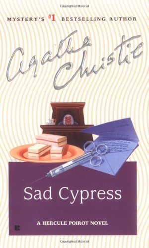 Book cover for Sad Cypress (Hercule Poirot) by Christie, Agatha
