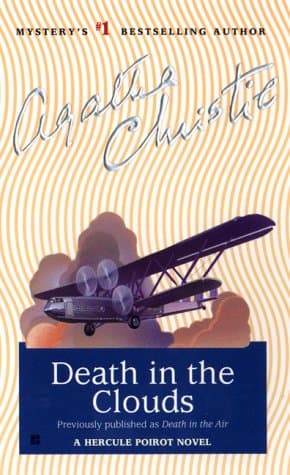 Book cover for Death in the Clouds/Death in the Air (Hercule Poirot) by Christie, Agatha