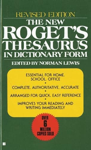 Book cover for The Paperback Roget s Thesaurus In Dictionary Form by Norman Lewis