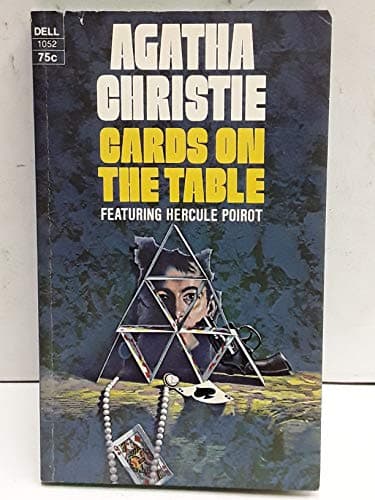 Book cover for Cards on the Table (Hercule Poirot Mysteries) by Christie, Agatha