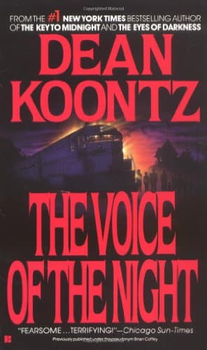 Book cover for The Voice of the Night by Koontz, Dean