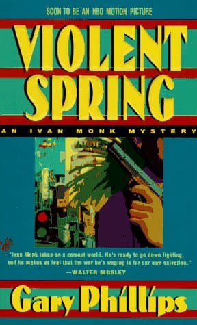 Book cover for Violent Spring by Phillips, Gary
