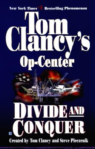 Book cover for Divide and Conquer (Tom Clancy's Op-Center, Book 7) by Clancy, Tom