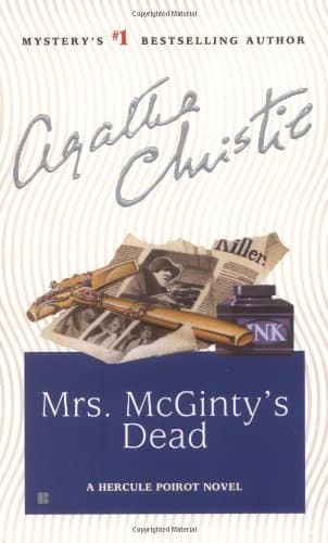 Book cover for Mrs. McGinty's Dead: A Hercule Poirot Novel (Hercule Poirot Mysteries) by Christie, Agatha