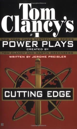 Book cover for Cutting Edge (Tom Clancy's Power Plays, Book 6) by Clancy, Tom