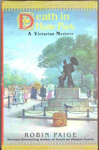 Book cover for Death In Hyde Park by Paige, Robin