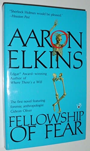 Book cover for Fellowship of Fear (A Gideon Oliver Mystery) by Elkins, Aaron